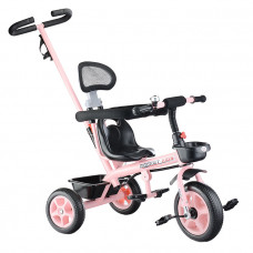 Велосипед 3-х колесный, розовый 188