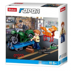 Конструктор Город 38-0717C 45 дет.  в коробке   38-0717C   