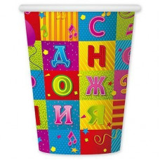 Стакан бум С ДР Мозаика 250мл 6шт/G 1502-1294 Стакан бум С ДР Мозаика 250мл 6шт/G 1502-1294