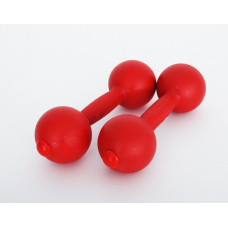 Гантели пластмасс. 0,8 кг (2 шт.) с наполнителем У706