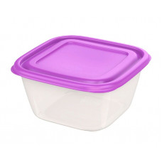 Контейнер для продуктов «Прованс» (СВЧ) 0,6л (128х128х67мм)АП 167