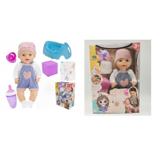 Пупс Miss Kapriz MK2340F-8 интерактивный с аксесс. в кор. FCJ1237610   