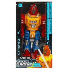 Робот СУПЕРБОТ свет-звук, движение, кор.19*35,5*11,5 см ТЕХНОДРАЙВ B1302103-R   