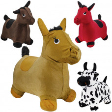 Мяч Прыгун Животное 141-21-66 в шкуре   