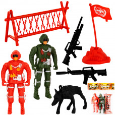 Набор Военный 6688-32YS с аксес. в пак. 0743929FCJ  