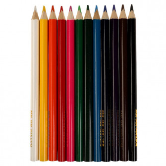 Цветные карандаши Ми-ми-мишки 12цв, трёхгран толстые Умка CPJ12-71564-MIMI