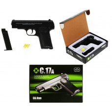 Пистолет металл., съемный магазин C17A в кор. в кор.36шт 1B00270 Пистолет металл., съемный магазин C17A в кор. в кор.36шт 1B00270
