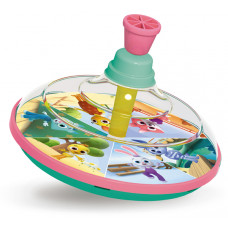 Юла прозрачная большая «Цветняшки» 02109