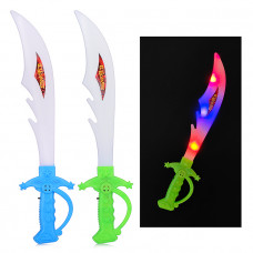 Меч со светом и звуком, в ассортименте, в пакете 3068B   