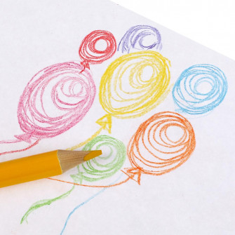 Цветные карандаши Ми-ми-мишки 6цв, трёхгран толстые Умка CPJ6-71558-MIMI