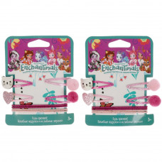 Аксессуары д/девочек ЭНЧЕНТИМАЛС набор для волос кошка на карт. в пак. МИЛАЯ ЛЕДИ уп-10шт в кор.50уп HAIRSET-EN4