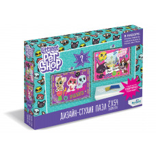 Littlest Pet Shop.Дизайн-студия.Диптих 2х54.Город зверей. +сюрприз.04421