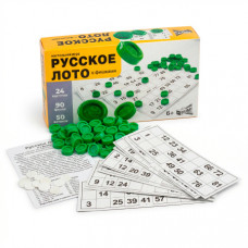 Лото русское с пласт. бочонками 03094      