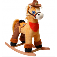 Качалка Конь Шериф музыкальная 980707 цвет в ассортименте   