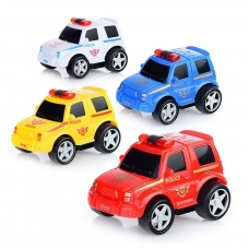 Крутой Вираж, автомобиль-полиция инерционный (в пакете) 79824