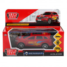 Машина металл RENAULT KOLEOS СПОРТ, длина 12см, открыв. двери, инерц. в кор. Технопарк в кор.2*36шт KOLEOS-S