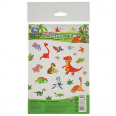 Забавные Динозаврики. Наклейки малого формата. 120х180мм. Умка в кор.500шт 4610136738324