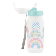 арт.28410/12 Бутылочка для корм., с труб., от 9 мес, 400 мл, PP, РЕ, сил.