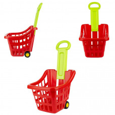 Корзина для супермаркета красная У1086