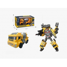 Робот трансформирующийся в бетономешалку, в коробке (желтый) LJ1685E Робот трансформирующийся в бетономешалку, в коробке (желтый) LJ1685E