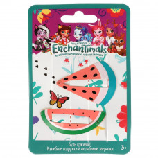 Аксессуары д/девочек ЭНЧЕНТИМАЛС 2 заколки для волос на карт. в пак. МИЛАЯ ЛЕДИ уп-10шт в кор.100уп HAIRCLIPS2-EN2