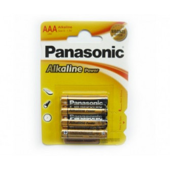 Элемент питания Panasonic LR03  Alkaline BL*4  БЕЗ СКИДКИ