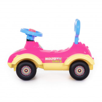 Каталка-автомобиль для девочек 