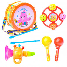 Набор музыкальные инструменты, в пакете 3698-2