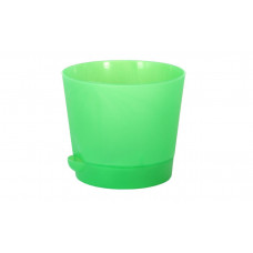 Горшок д/цв 1л, мятный, с поддоном В0122