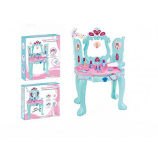 Игровой набор 3310 Столик с зеркалом, свет, звук, аксесс., в кор. 1690479