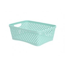 Корзинка «Ромбики» L (330х240х145мм) (мята)АП 465