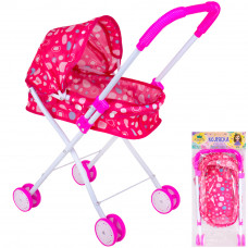 Коляска д/куклы Miss Kapriz MK336-4B в пак. FCJ1448461   