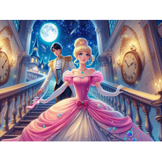 ПАЗЛЫ 160 элементов. БАЛ ЗОЛУШКИ (Арт. УК160-1988)