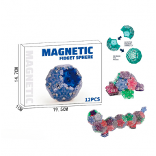 Конструктор магнитный A901-5 в коробке ZY1556417  