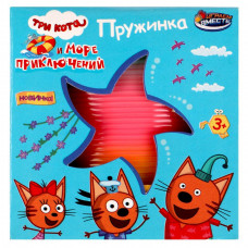 Игра пружинка, Три Кота кор.7*7*7см ИГРАЕМ ВМЕСТЕ 1404Z248-R2