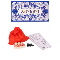 Лото деревянное 