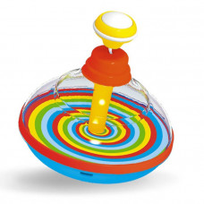 Юла  малая прозрачная с музыкой 01974   