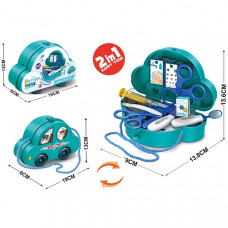 Набор доктора 628-38 в чемодане ZY1472149   