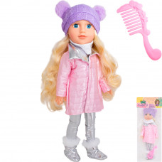 Кукла Miss Kapriz MK2540DK-A 40 см, с аксесс, в пак.  FCJ1457029  