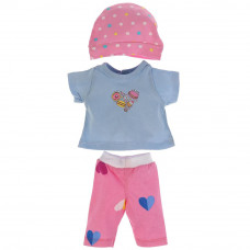 Одежда для кукол 40-42см костюм  с шапкой капкейки КАРАПУЗ в кор.100шт OTF-2101SH-RU