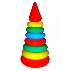 Пирамидка baby-mix средняя 1-402 milk   