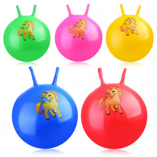 Мяч с рожками 45см 