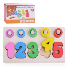 Пирамидка-вкладыш от 1 до 5 D0620   