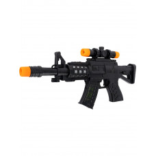 Автомат (35х4х18 см)(свет, звук,имитация отдачи, 2*ААА не в к-те, в пакете) (арт.3102360)