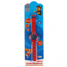 Часы Щенячий Патруль время дата, блист.28,5*8,5*1см ИГРАЕМ ВМЕСТЕ в кор.4*120шт B1671913-R9 (480)