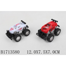 Машинка инерционная. 1:36 Бигфут-2 (12 см, 2 цвета микс, в пакете). Арт. 1713580