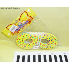 Н65229 н.г. набор полумасок 6шт бум.17,5*16см