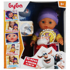 Пупс озвуч БУБА 30см, пьет, пис, 40 фраз и песен, пласт игрушка, 4 акс КАРАПУЗ Y30BB-DP-BOOBA-PB-RU   