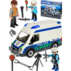 Полицейский  автомобиль, в наборе(свет, звук, 3 АА не в к-те) (арт. Y26934019)