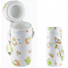 1023 Термоблок для одной бутылочки с пластиковой вставкой